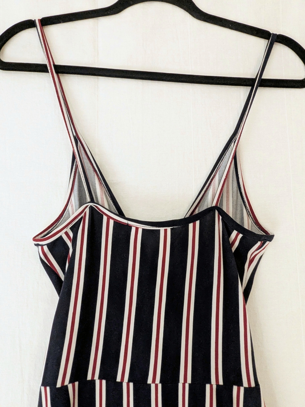 Caution To The Wind Striped Wrap High-Low Dress - Picture 9 of 11